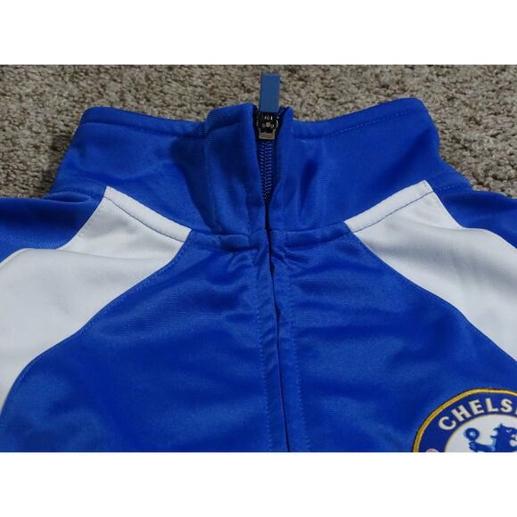 Official Chelsea FC Football Club Track Jacket Men's Small - Blue/White Soccer - Picture 4 of 8